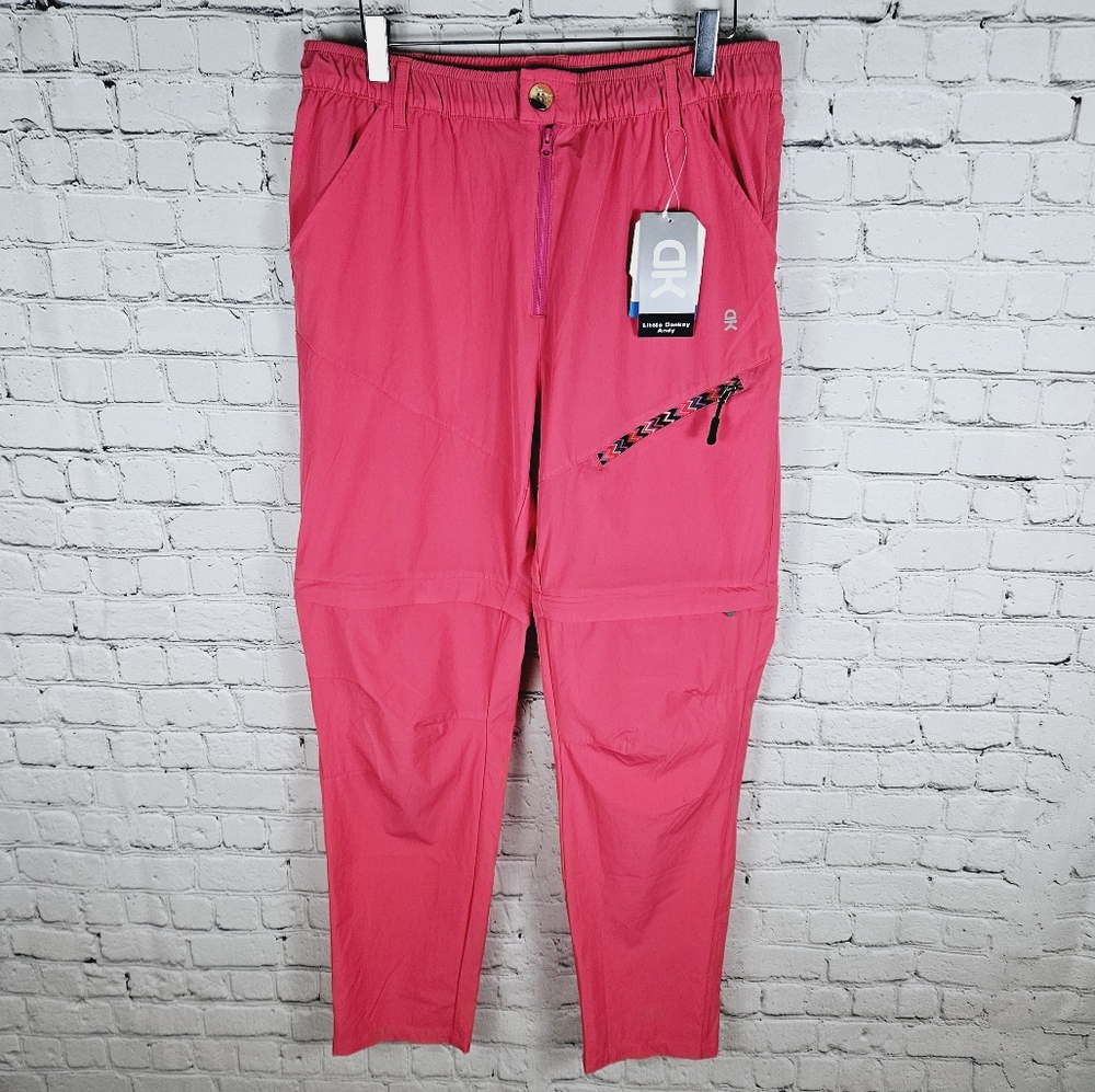 LITTLE DONKY ANDY | nylon convertible high waist waterproof windbreaker pants